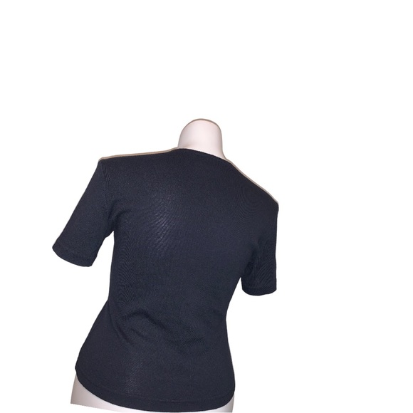 Vintage Aqua Blue 2Pcs Shirt/ Vest Set, Size M-L - Picture 8 of 16